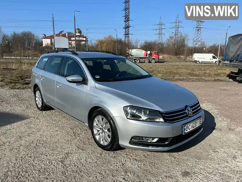 Универсал Volkswagen Passat 2012 1.97 л. Автомат обл. Львовская, Львов - Фото 1/14