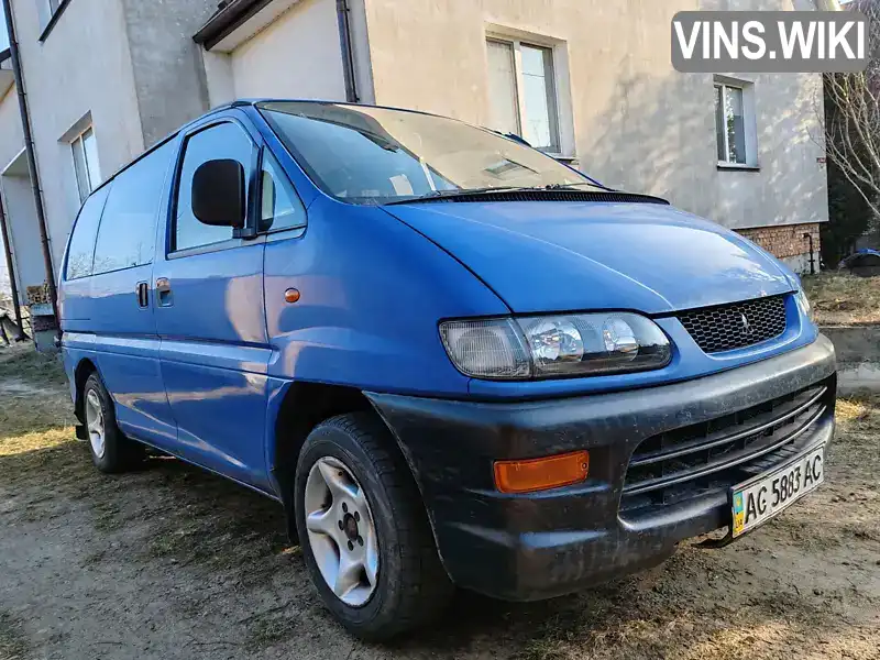 JMBGZPA5VWA000488 Mitsubishi L 400 1998 Мінівен 2.48 л. Фото 2