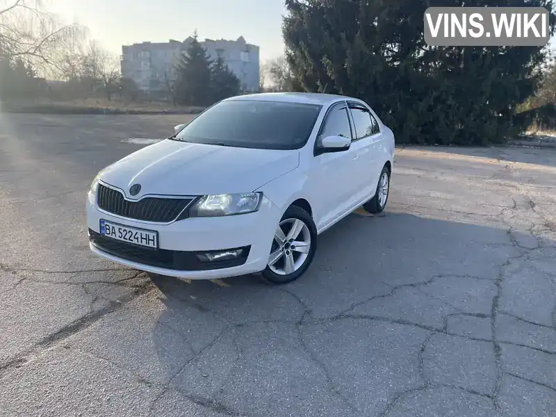 Лифтбек Skoda Rapid 2018 1 л. Ручная / Механика обл. Кировоградская, Кропивницкий (Кировоград) - Фото 1/13