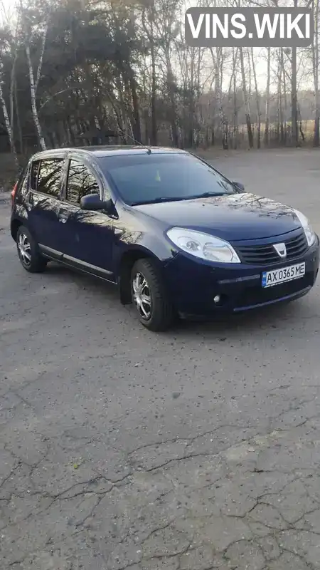 Хетчбек Dacia Sandero 2010 1.2 л. Ручна / Механіка обл. Сумська, Охтирка - Фото 1/12