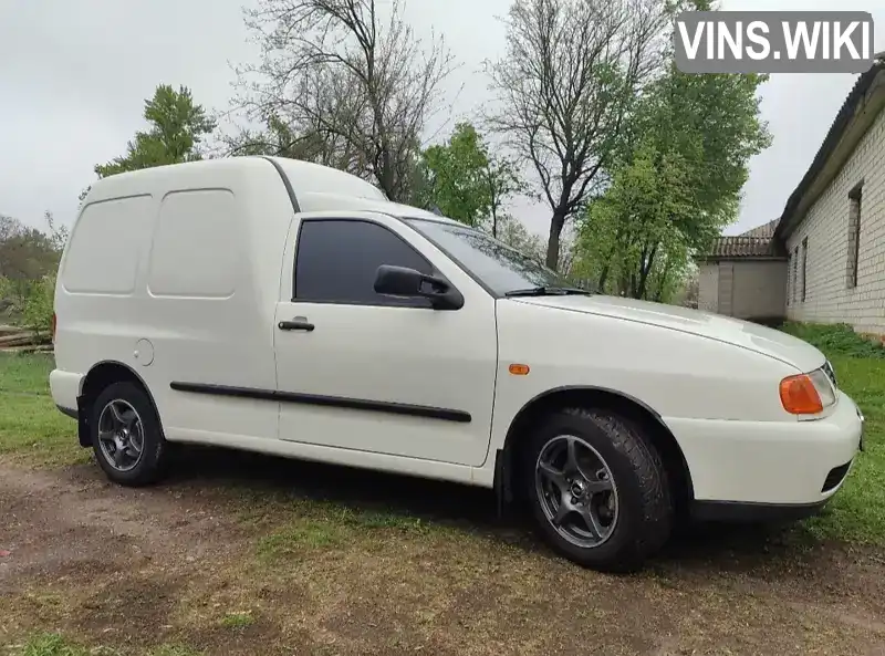 Пікап Volkswagen Caddy 2003 1.4 л. Ручна / Механіка обл. Полтавська, Глобине - Фото 1/9