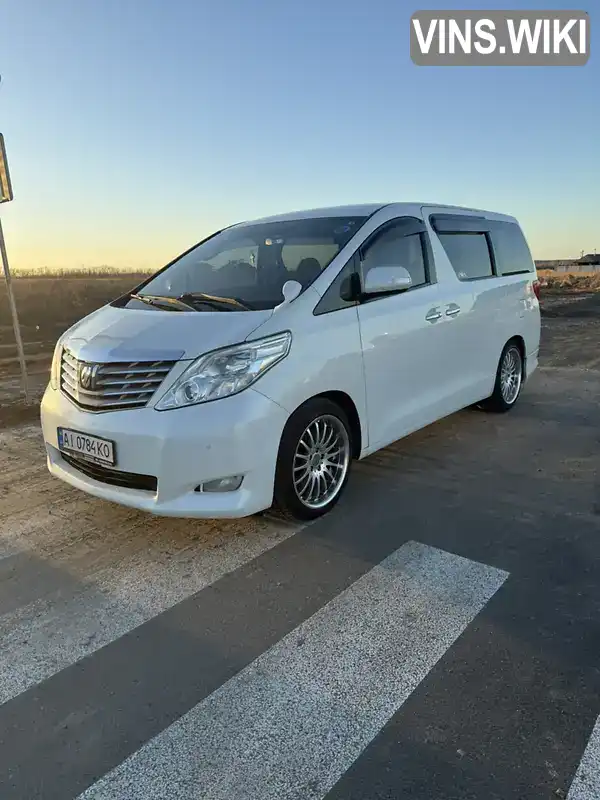 ANH208110717 Toyota Alphard 2010 Минивэн 2.36 л. Фото 1