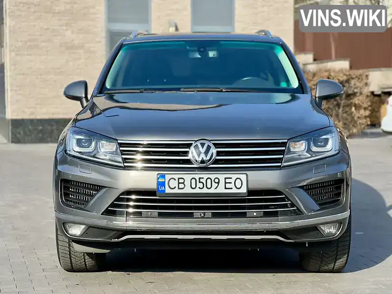 Внедорожник / Кроссовер Volkswagen Touareg 2015 3 л. Автомат обл. Черниговская, Чернигов - Фото 1/21