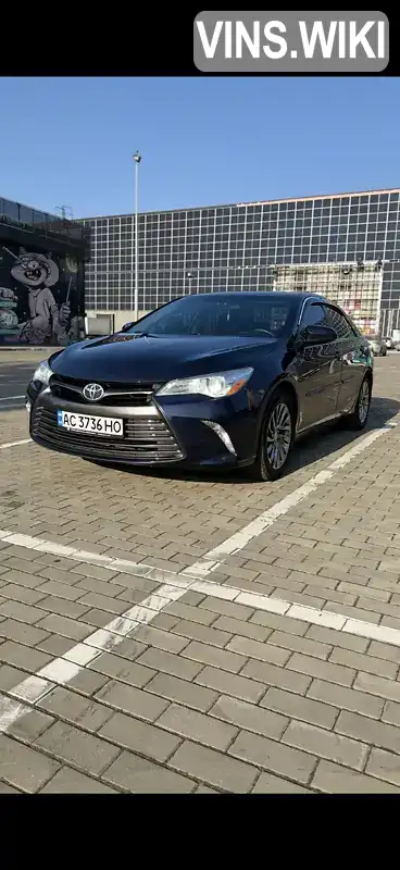 4T1BF1FK8HU619080 Toyota Camry 2016 Седан 2.49 л. Фото 2