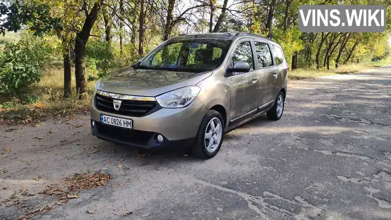 UU1JSDCL546979321 Dacia Lodgy 2012 Мінівен 1.46 л. Фото 2