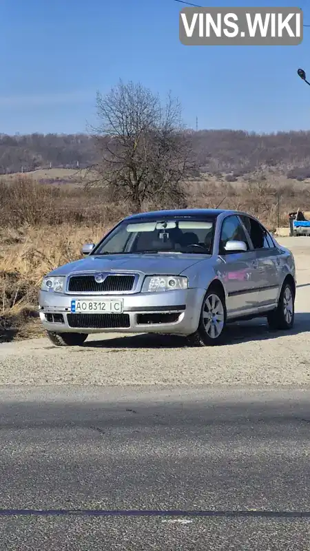 TMBCU63U829007425 Skoda Superb 2002 Ліфтбек 1.9 л. Фото 1