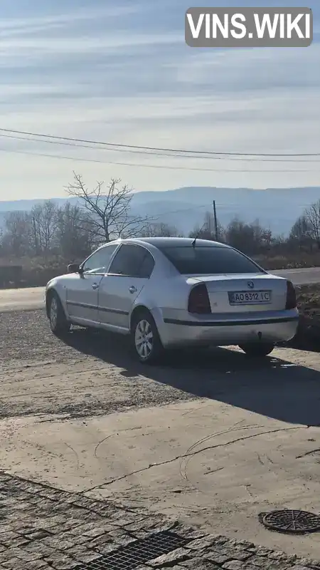 TMBCU63U829007425 Skoda Superb 2002 Ліфтбек 1.9 л. Фото 2