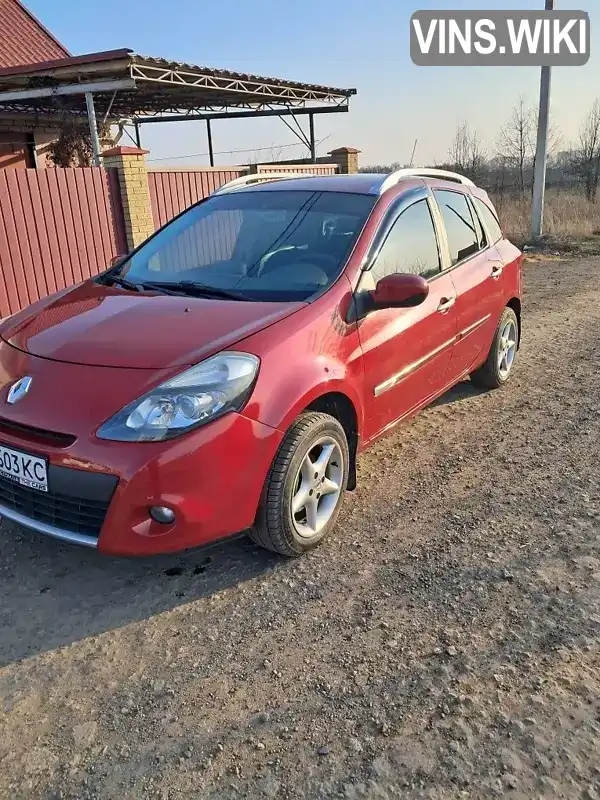 VF1KRCB0A43893062 Renault Clio 2010 Универсал 1.6 л. Фото 1