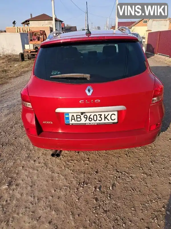 VF1KRCB0A43893062 Renault Clio 2010 Универсал 1.6 л. Фото 9