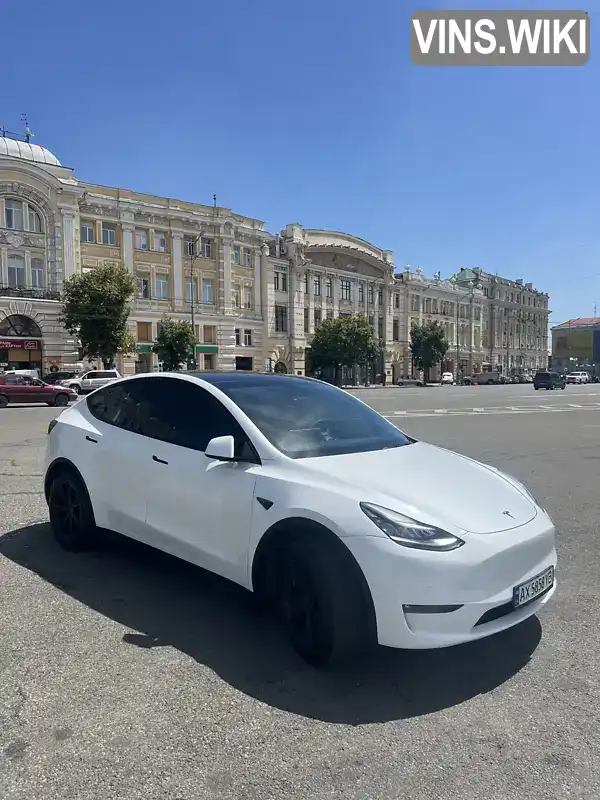 5YJYGDEE9MF149637 Tesla Model Y 2021 Позашляховик / Кросовер  Фото 2