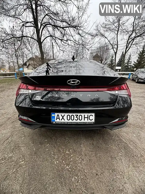 5NPLS4AG7MH035718 Hyundai Elantra 2021 Седан 2 л. Фото 8