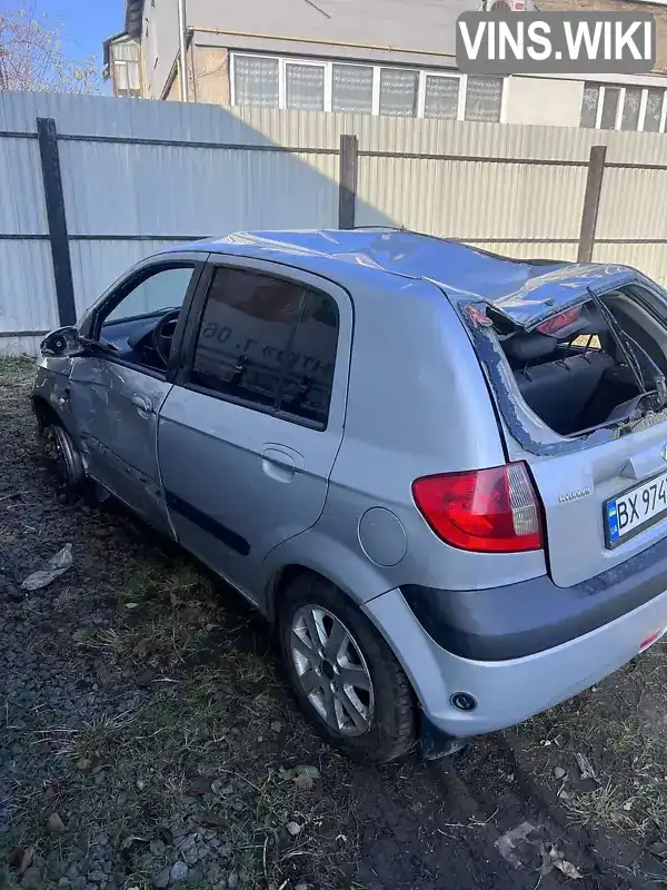 Хетчбек Hyundai Getz 2006 1.6 л. Ручна / Механіка обл. Хмельницька, Хмельницький - Фото 1/9