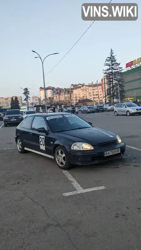 Хетчбек Honda Civic 1996 null_content л. Ручна / Механіка обл. Івано-Франківська, Івано-Франківськ - Фото 1/12