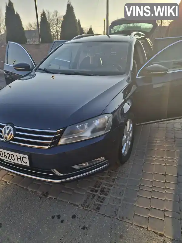 WVWZZZ3CZBE331785 Volkswagen Passat 2011 Універсал 2 л. Фото 1