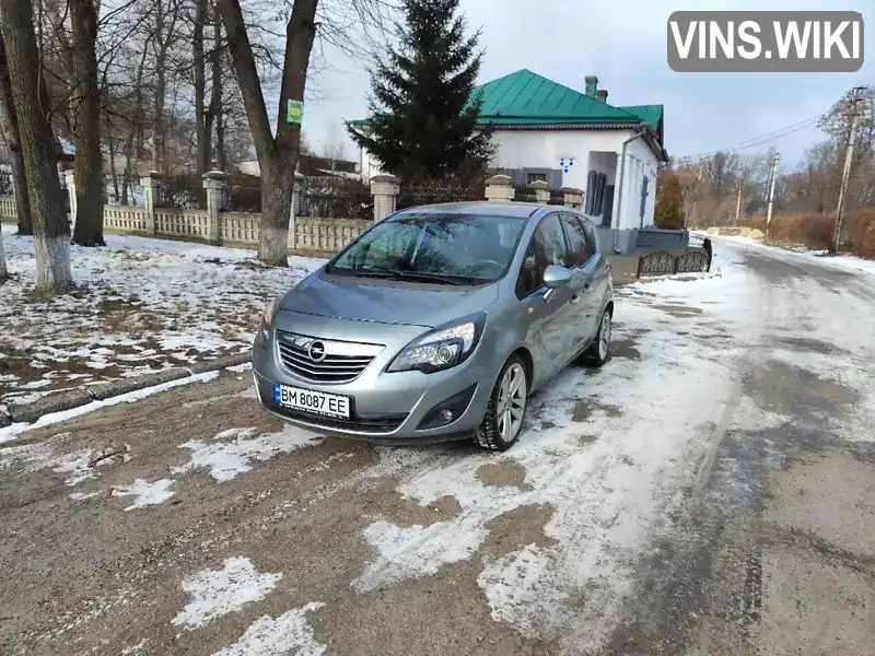 W0LSH9EHXA4249449 Opel Meriva 2010 Мікровен 1.69 л. Фото 1