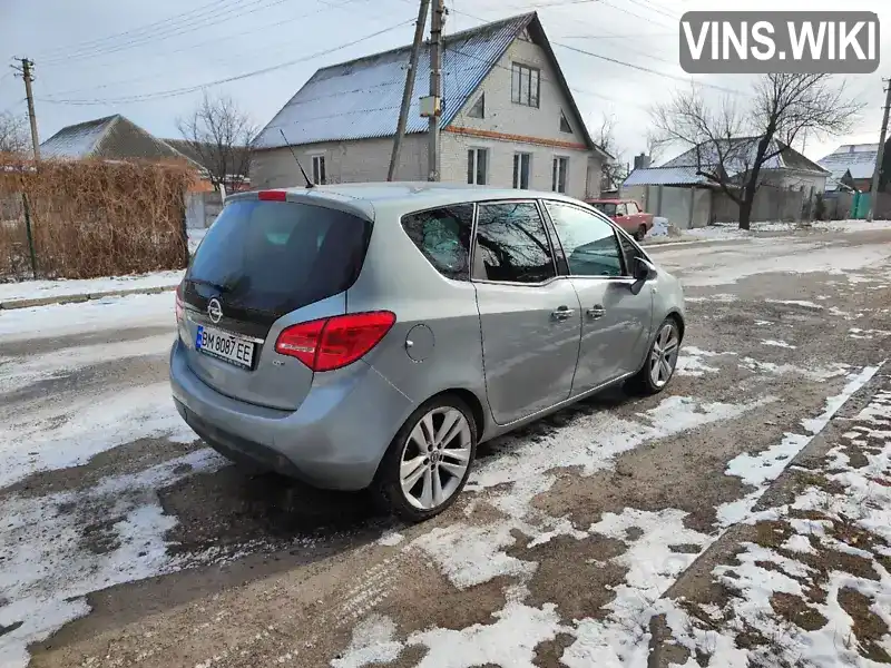 W0LSH9EHXA4249449 Opel Meriva 2010 Мікровен 1.69 л. Фото 3