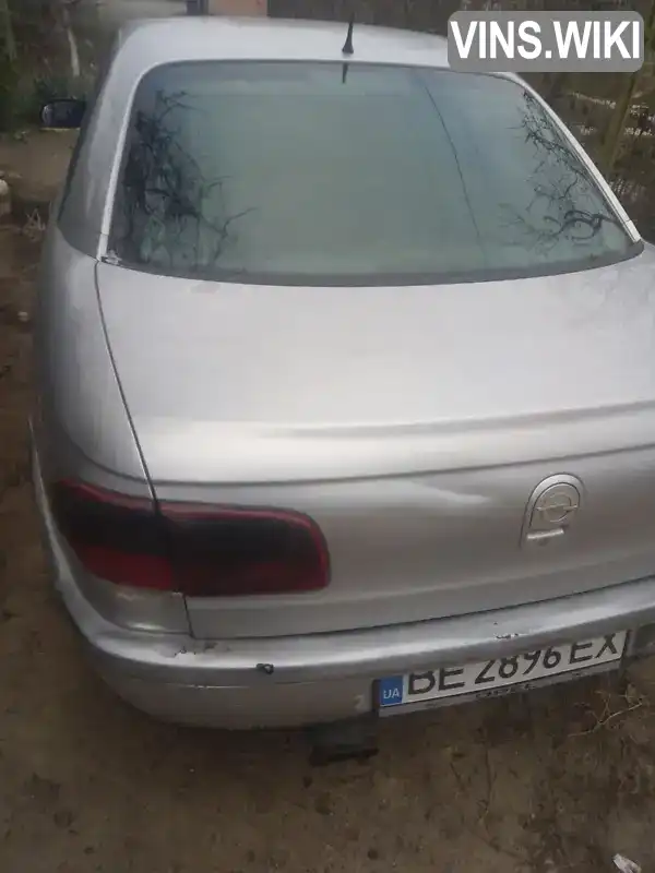 W0L0VBM69W1144665 Opel Omega 1998 Седан 2.5 л. Фото 4