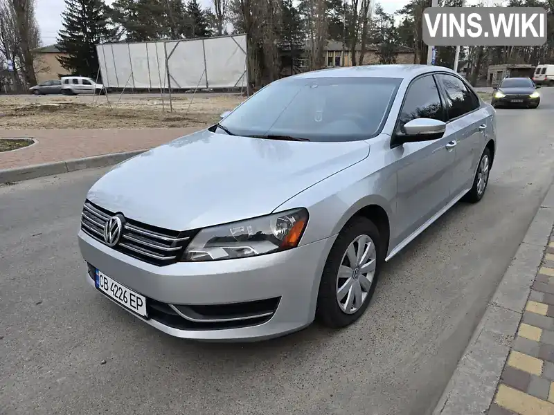 Седан Volkswagen Passat 2012 2.5 л. Автомат обл. Полтавская, Полтава - Фото 1/21