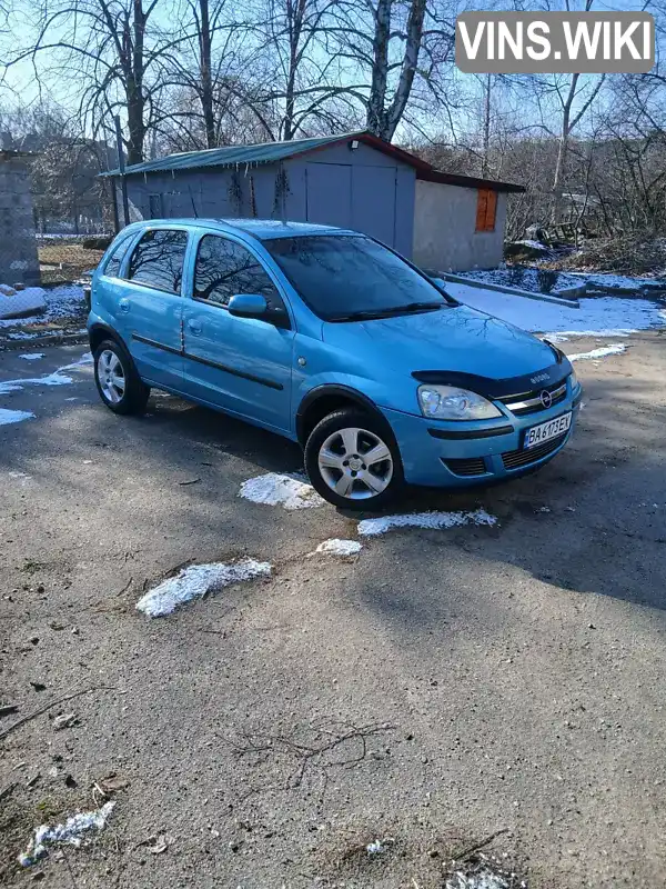 Хэтчбек Opel Corsa 2004 1.2 л. Ручная / Механика обл. Кировоградская, Кропивницкий (Кировоград) - Фото 1/21