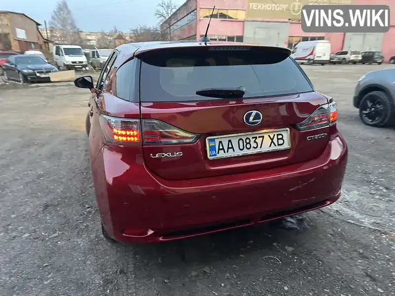 JTHKD5BH902158529 Lexus CT 2013 Хетчбек 1.8 л. Фото 6