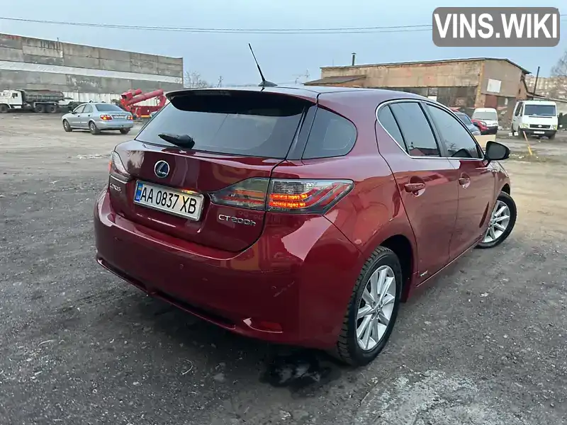 JTHKD5BH902158529 Lexus CT 2013 Хетчбек 1.8 л. Фото 9