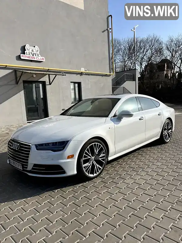 WAUW3AFC1JN014497 Audi A7 Sportback 2017 Лифтбек 3 л. Фото 2