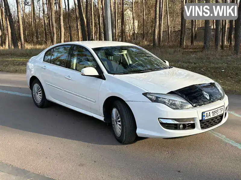 Лифтбек Renault Laguna 2011 1.5 л. Ручная / Механика обл. Житомирская, Звягель - Фото 1/15