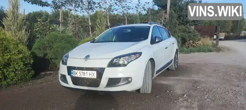 VF1KZ1S0644318657 Renault Megane 2010 Универсал 1.9 л. Фото 2