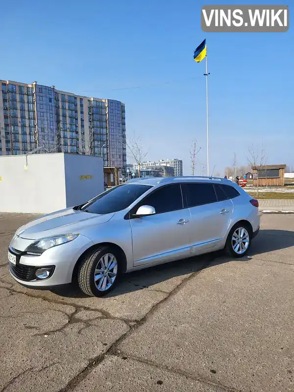 VF1KZ140648083104 Renault Megane 2012 Универсал 1.46 л. Фото 2