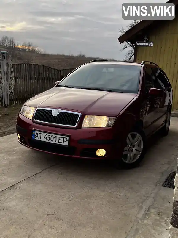 Універсал Skoda Fabia 2007 1.39 л. Ручна / Механіка обл. Івано-Франківська, Калуш - Фото 1/10