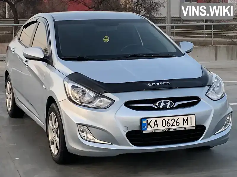 Z94CU41CBBR032596 Hyundai Accent 2011 Седан 1.4 л. Фото 2