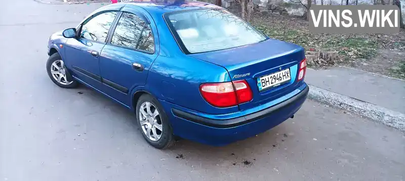 SJNBAAN16U0184827 Nissan Almera 2001 Седан 1.5 л. Фото 3