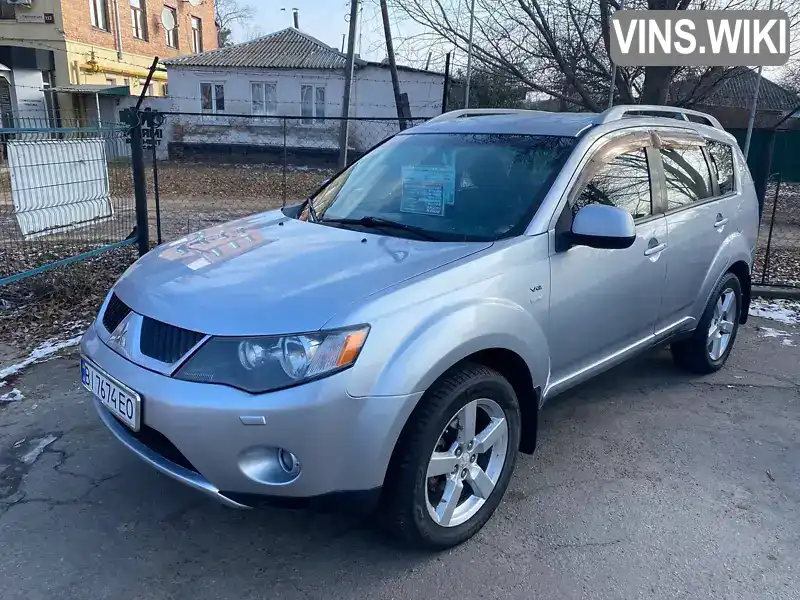 Позашляховик / Кросовер Mitsubishi Outlander 2007 null_content л. Автомат обл. Полтавська, Полтава - Фото 1/21