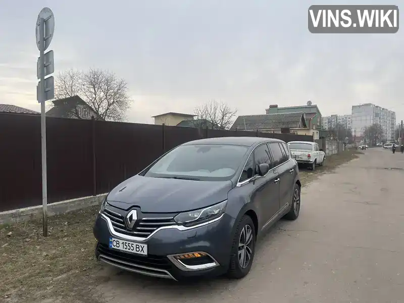 Минивэн Renault Espace 2019 2 л. Автомат обл. Черниговская, Чернигов - Фото 1/21