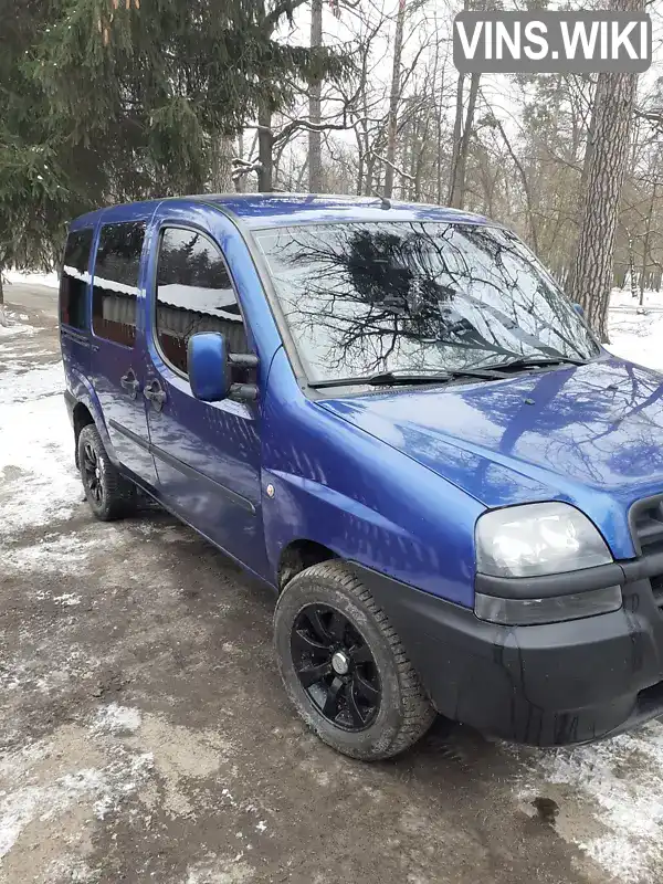 Мінівен Fiat Doblo 2004 1.25 л. Ручна / Механіка обл. Черкаська, Черкаси - Фото 1/6