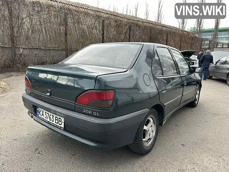 VF37BKFX231389442 Peugeot 306 1997 Седан 1.36 л. Фото 6