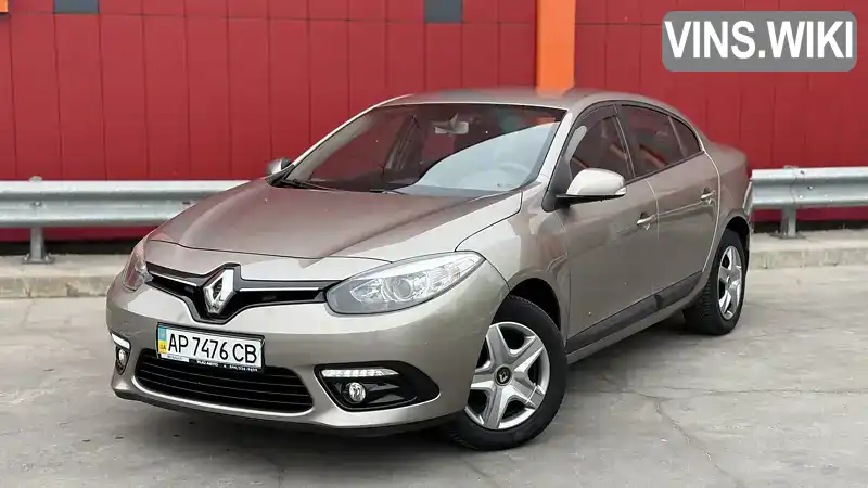 Седан Renault Fluence 2015 1.6 л. Автомат обл. Киевская, Киев - Фото 1/21