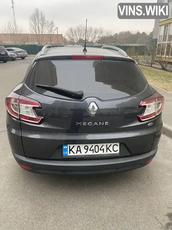 VF1KZ8G0645327487 Renault Megane 2011 Універсал 1.46 л. Фото 3