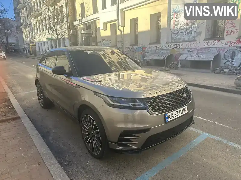 Внедорожник / Кроссовер Land Rover Range Rover Velar 2018 2 л. обл. Киевская, Киев - Фото 1/9