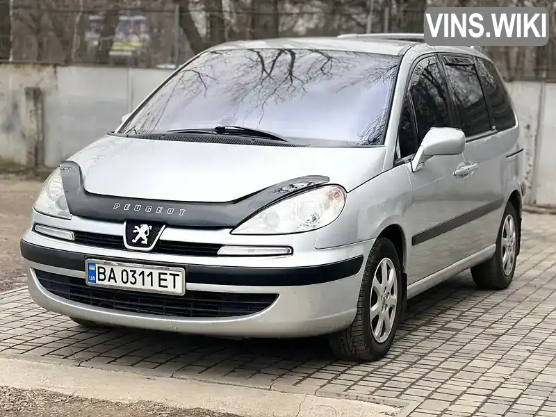 Мінівен Peugeot 807 2006 2 л. Автомат обл. Кіровоградська, Кропивницький (Кіровоград) - Фото 1/17