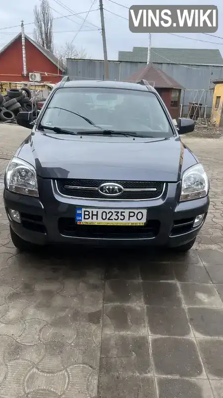 U6YJE55538L026065 Kia Sportage 2008 Позашляховик / Кросовер 1.99 л. Фото 1