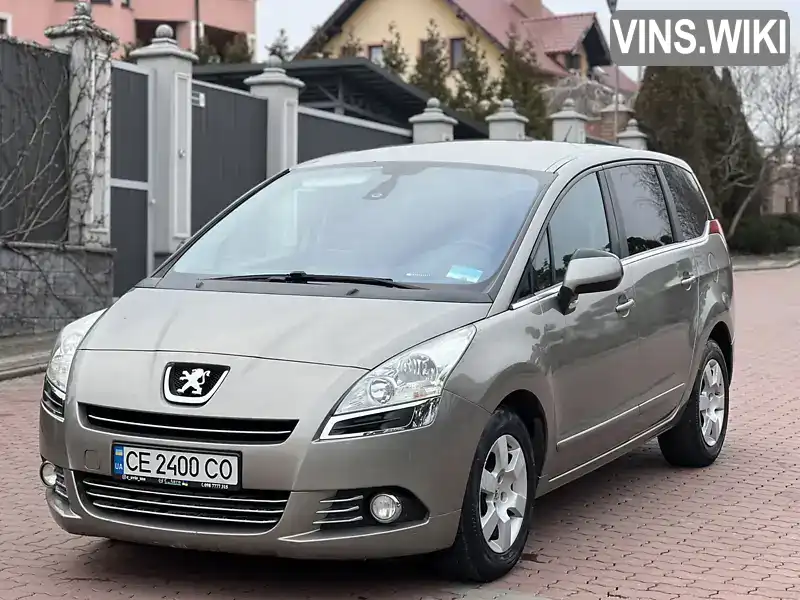 Мікровен Peugeot 5008 2010 1.56 л. Автомат обл. Чернівецька, Чернівці - Фото 1/21