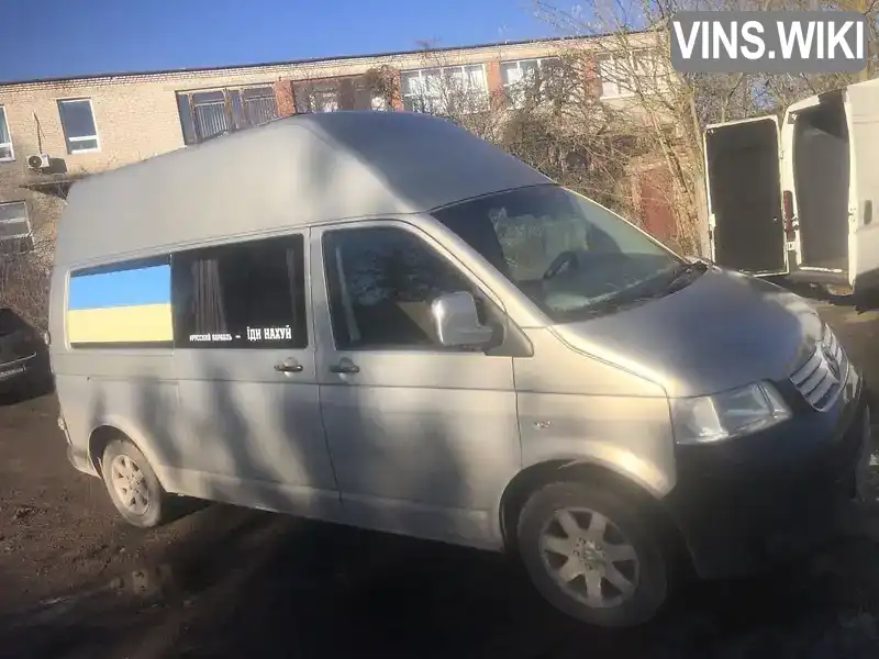 Мінівен Volkswagen Transporter 2006 2.5 л. Ручна / Механіка обл. Львівська, Золочів - Фото 1/5