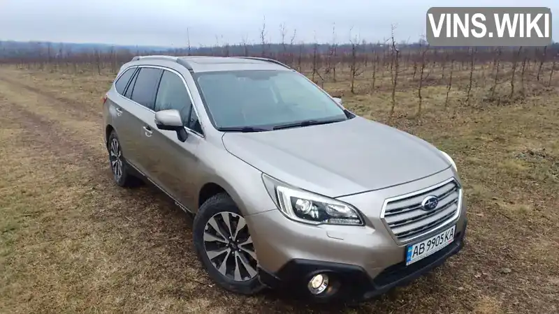 Універсал Subaru Outback 2014 2 л. Автомат обл. Вінницька, Бар - Фото 1/20