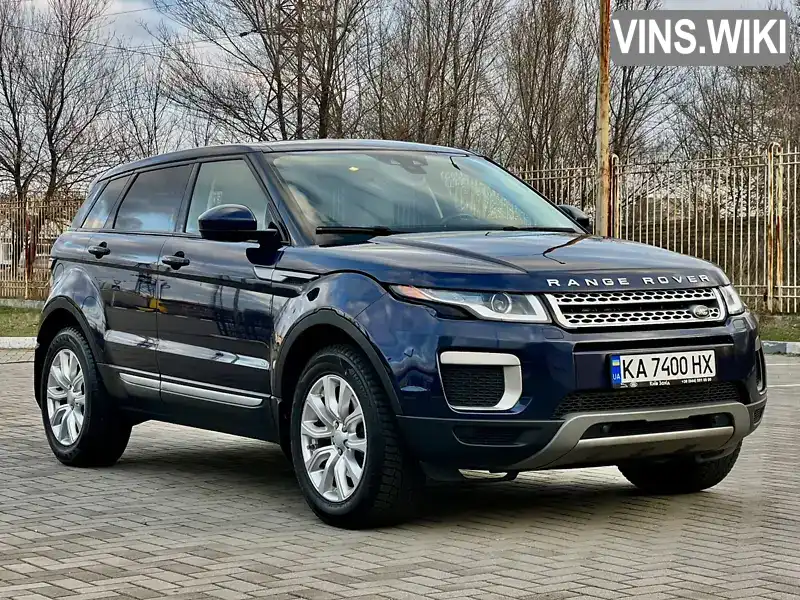 Позашляховик / Кросовер Land Rover Range Rover Evoque 2016 2 л. Автомат обл. Запорізька, Запоріжжя - Фото 1/19