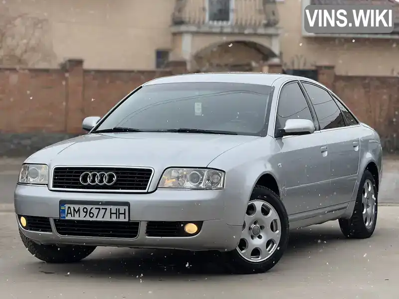 Седан Audi A6 2003 2 л. Ручная / Механика обл. Житомирская, Бердичев - Фото 1/21