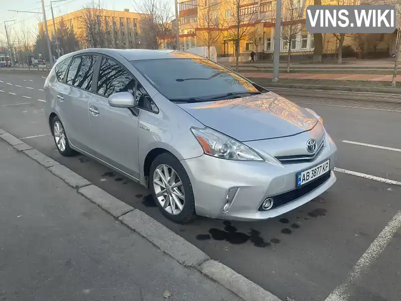 JTDZN3EU0D3211497 Toyota Prius v 2012 Універсал 1.8 л. Фото 2