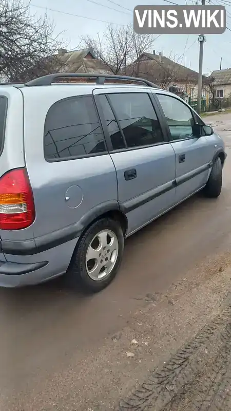 W0L0TGF75Y2279693 Opel Zafira 2000 Мінівен 2 л. Фото 8