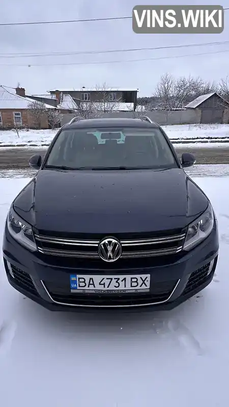 Позашляховик / Кросовер Volkswagen Tiguan 2014 2 л. Автомат обл. Кіровоградська, Кропивницький (Кіровоград) - Фото 1/21