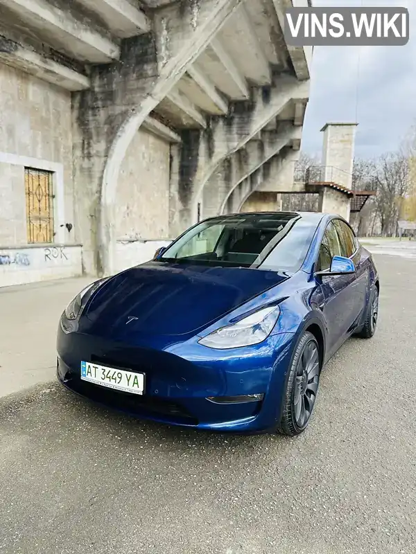 Позашляховик / Кросовер Tesla Model Y 2022 null_content л. Автомат обл. Івано-Франківська, Долина - Фото 1/15